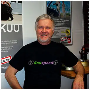 Saxspeed moottoriurheilu – tallissa